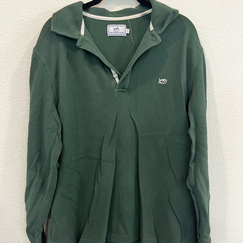 SOUTHERN TIDE LONG SLEEVE POLO